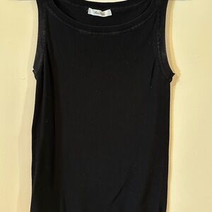 MaxMara Classic Black Tank Top